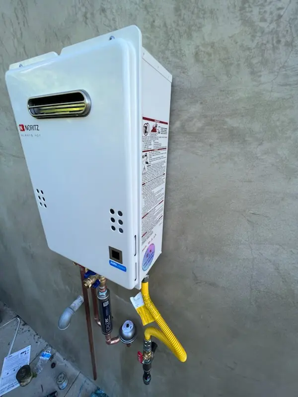 Tankless water heater installation for West Simsbury homes